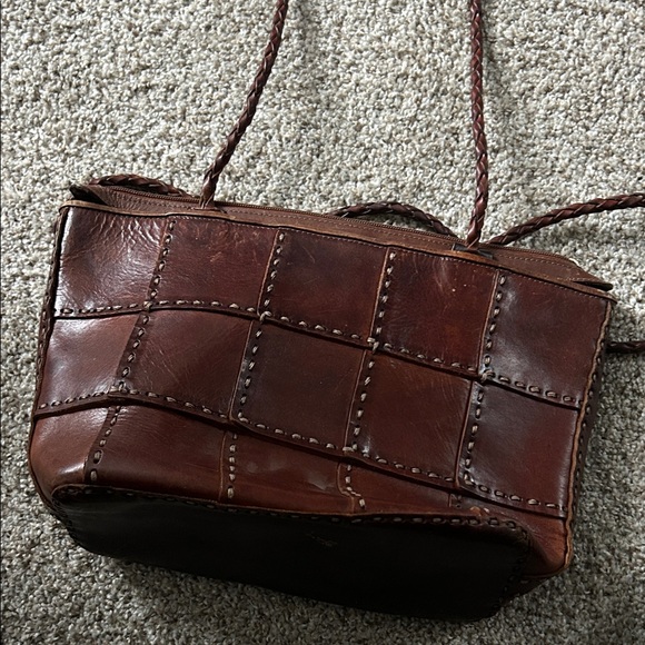 Ellepi Dark Brown Leather Bag - Picture 1 of 4